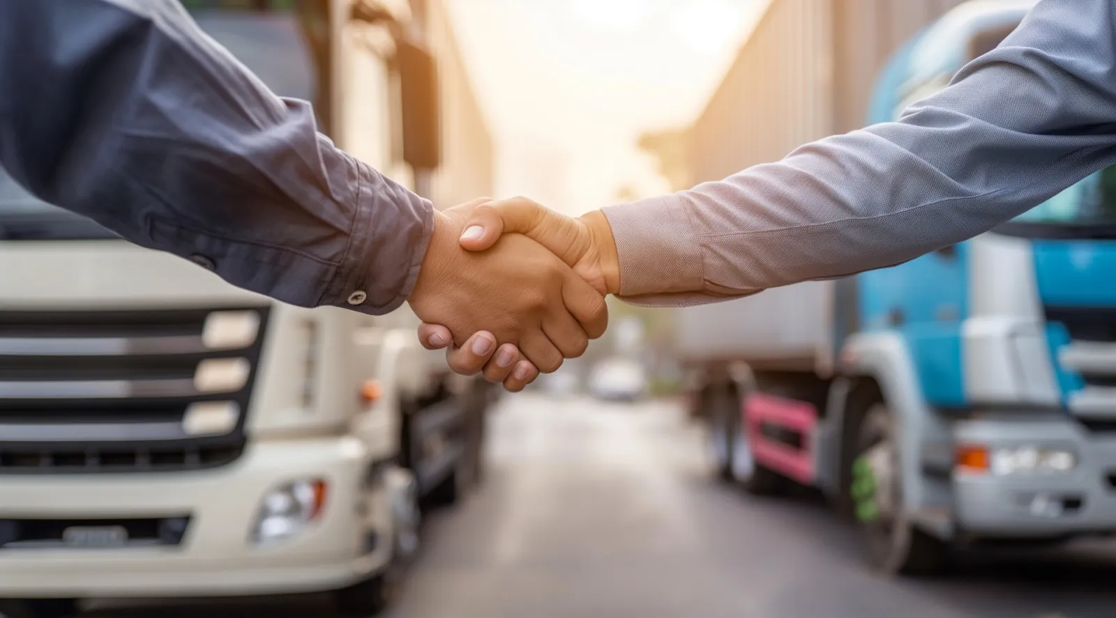 A handshake — trust and partnership on the Della exchange